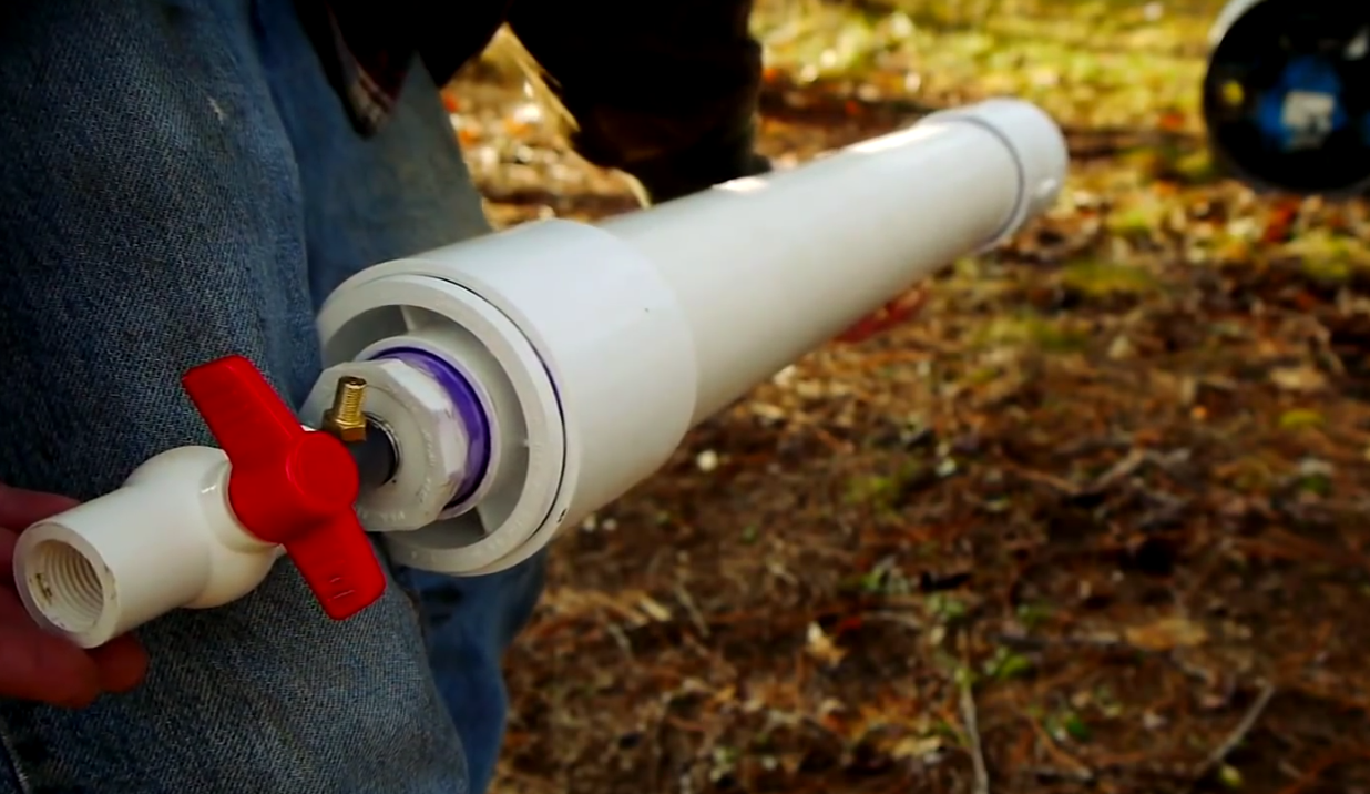 How to Make a Powerful Coaxial Piston Cannon from Hardware Store Parts –