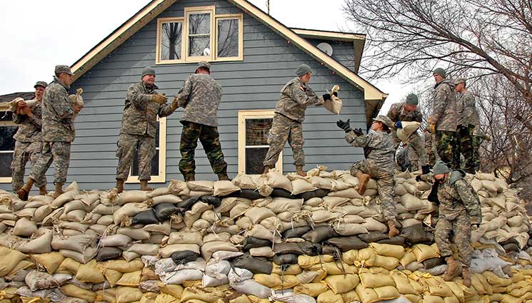 SandbagBerm