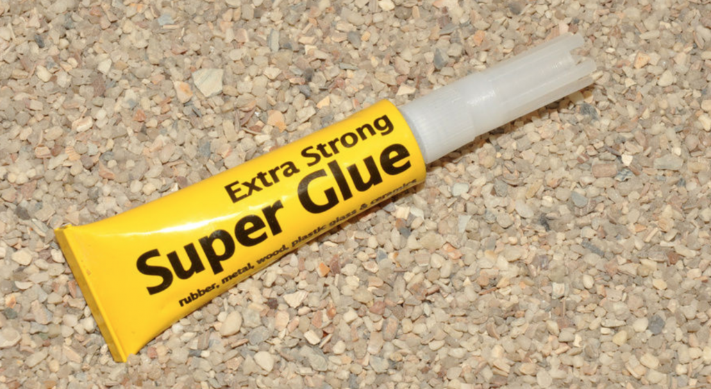 super glue in a survival situation