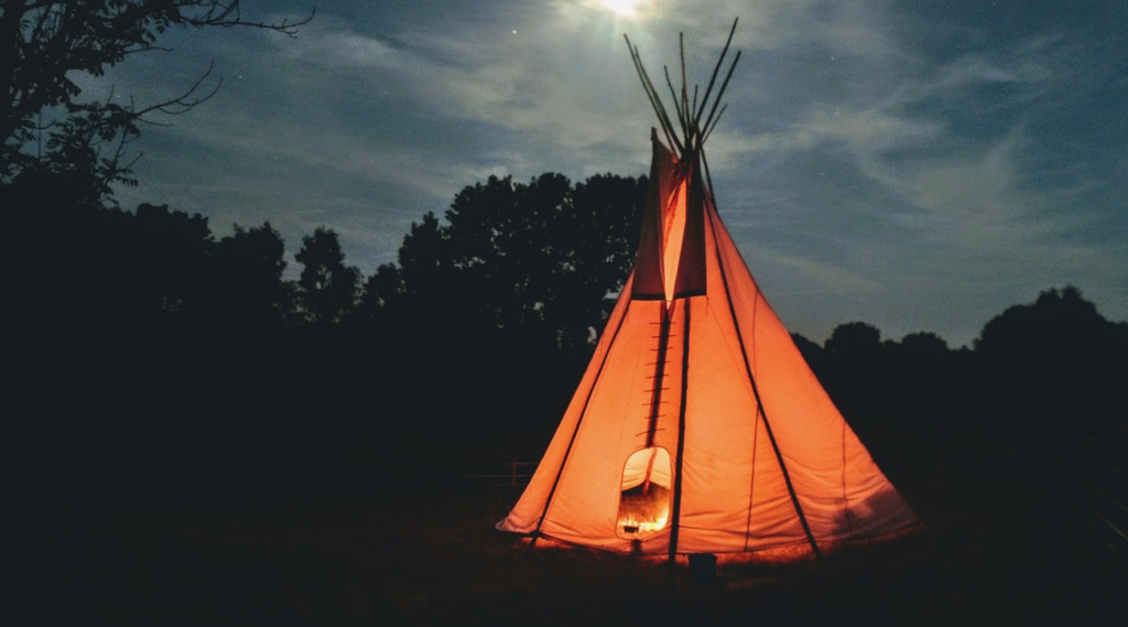 teepee fire
