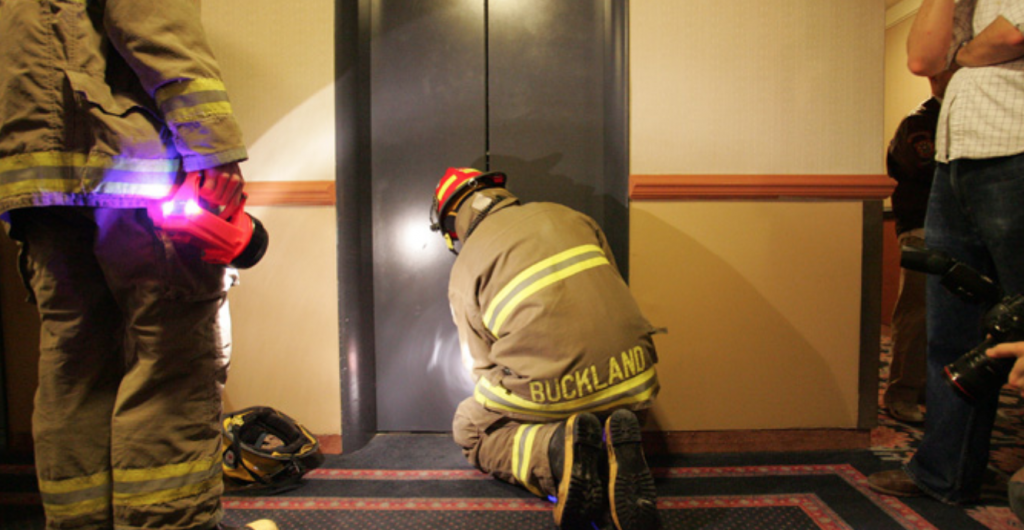 Stuck In An Elevator